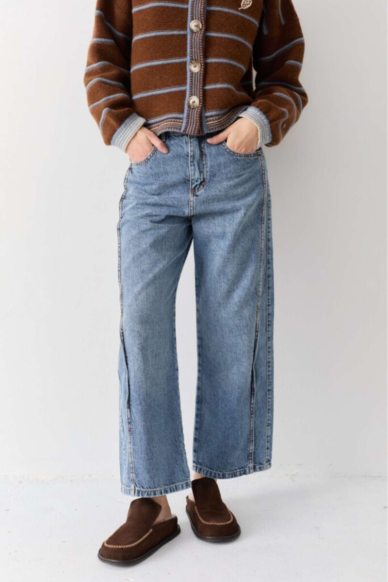 Jean Straight Ball - Celeste 