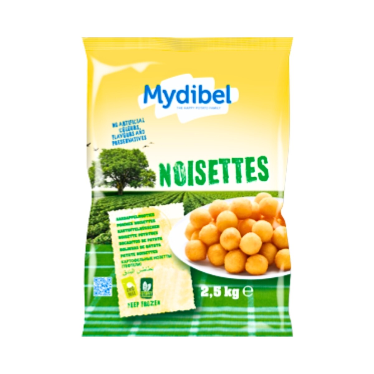 Papas Noisette Mydibel - 2,5 kg 