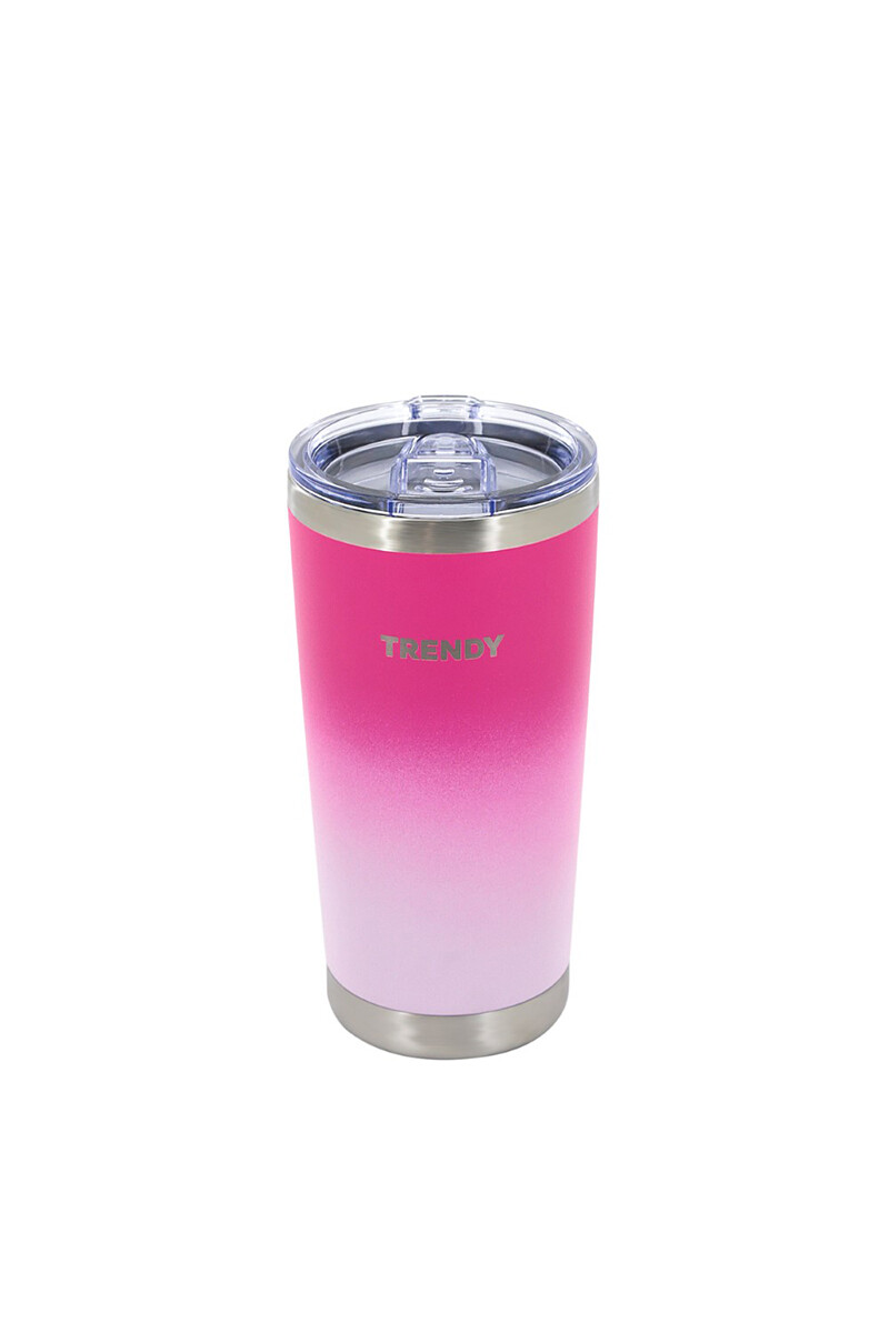 Vaso termico Trendy Fucsia