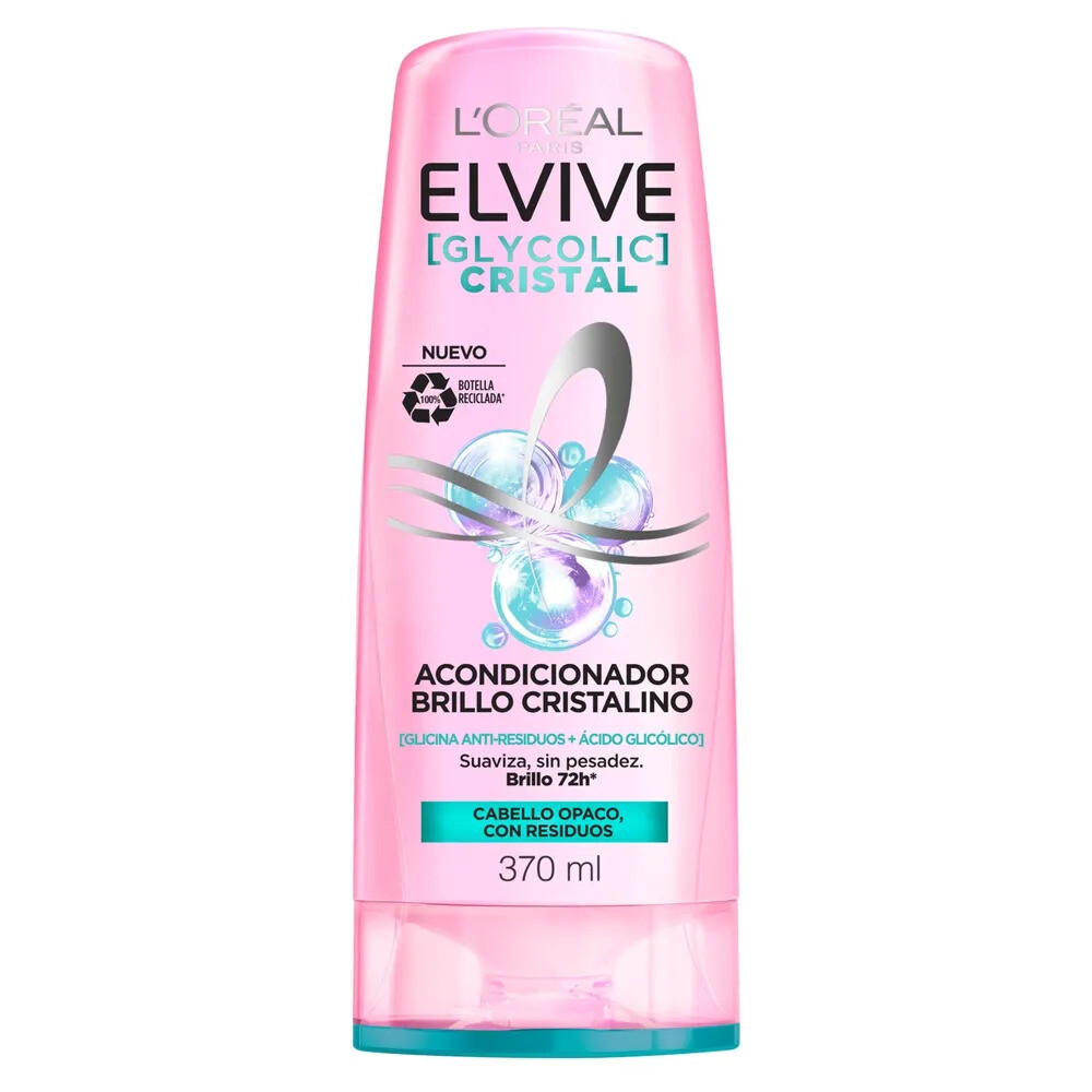 ELVIVE GLYCOLIC CRYSTAL ACOND 370ML única