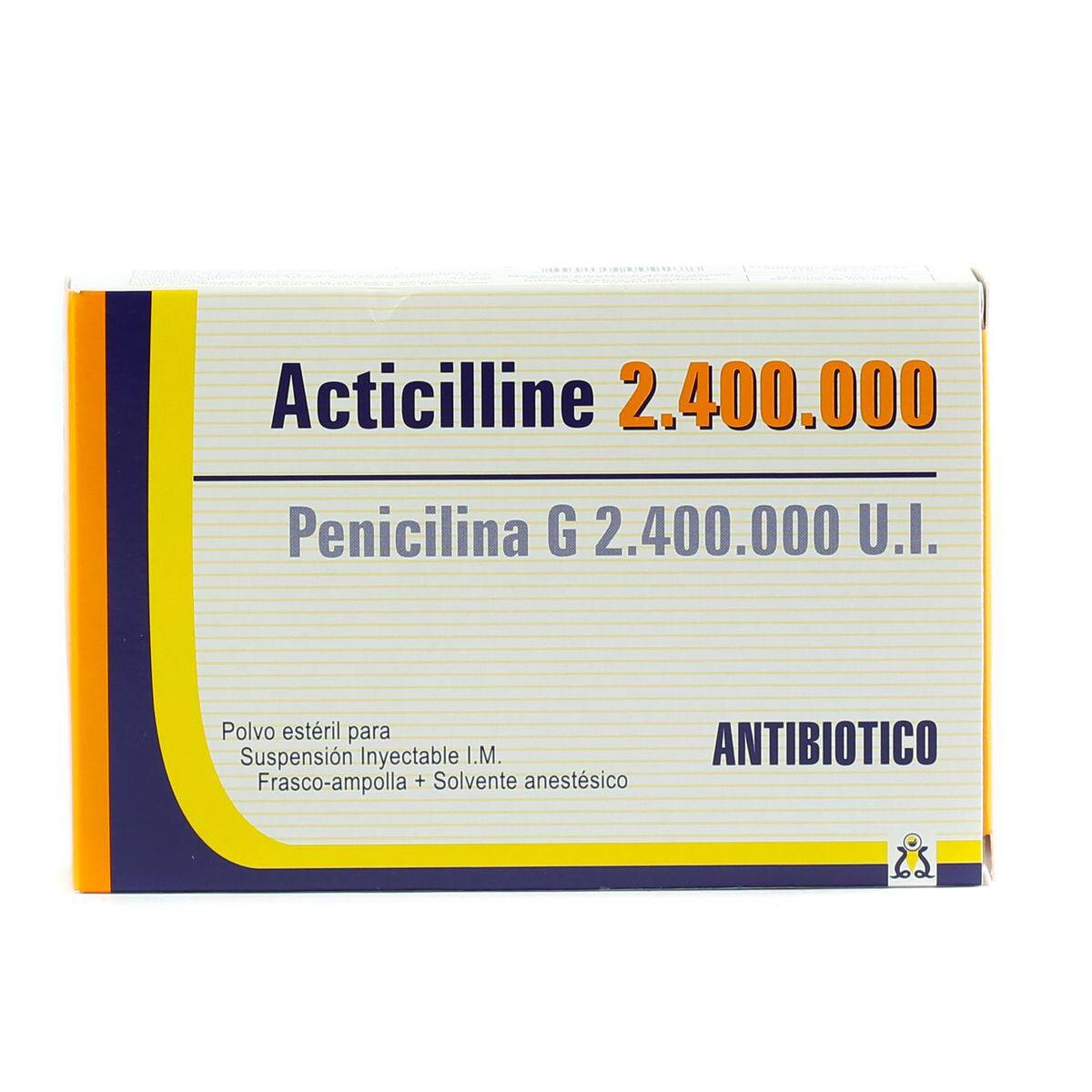 ACTICILLINE 2.400.000 CJ X 1 AMPOLLA 