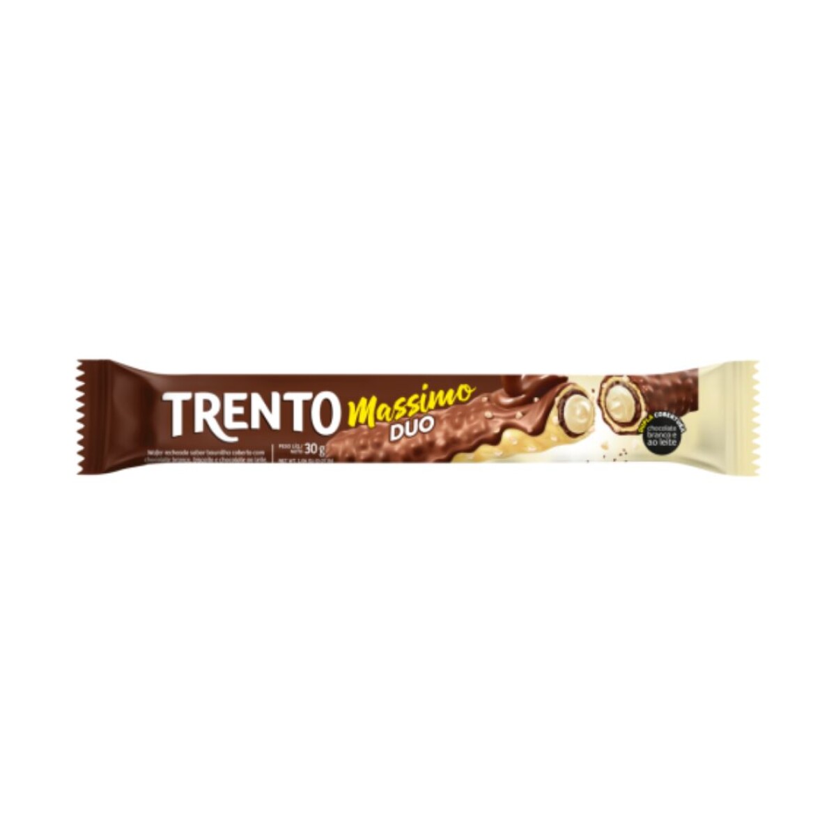 BARQUILLO RELLENO TRENTO MASSIMO 30G DUO 