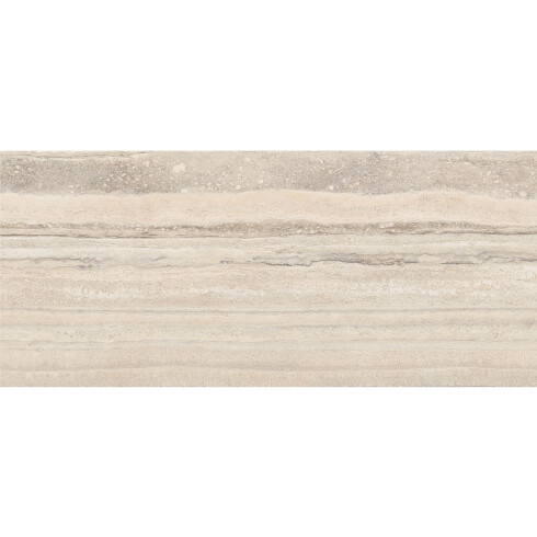 PORCELANATO PARA PISO Y PARED DE 120X278 MATE CON TEXTURA RECTIFICADO SERIE TRAVERTINO GAMAS DE BEIGE