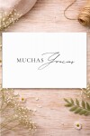 Tarjeta gracias 10x15cm Diseño 2