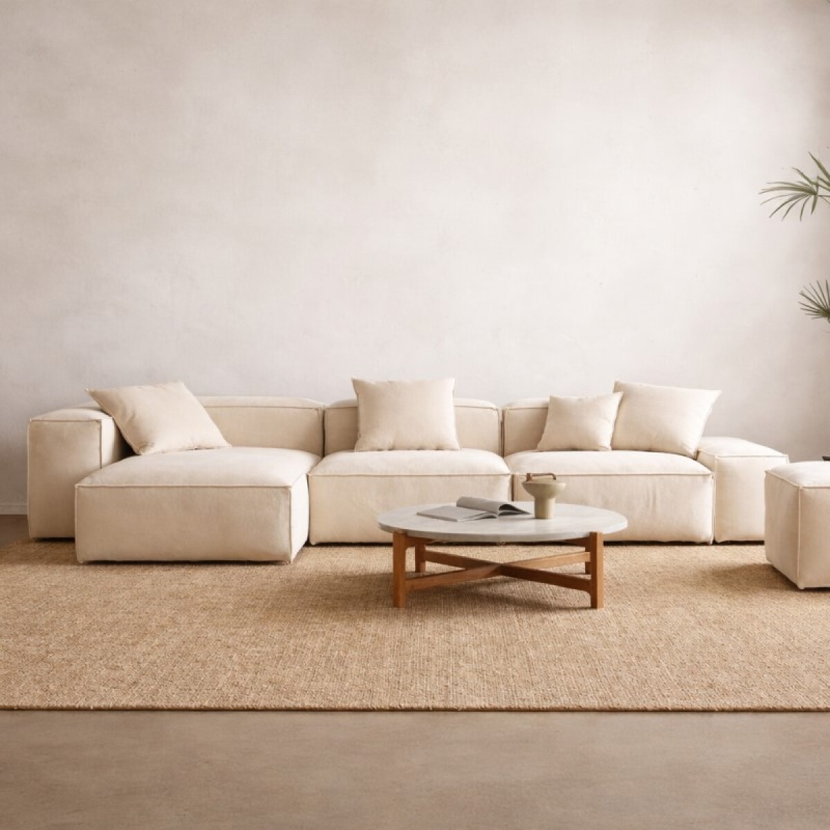 Sillón Modulado Alba Crudo 