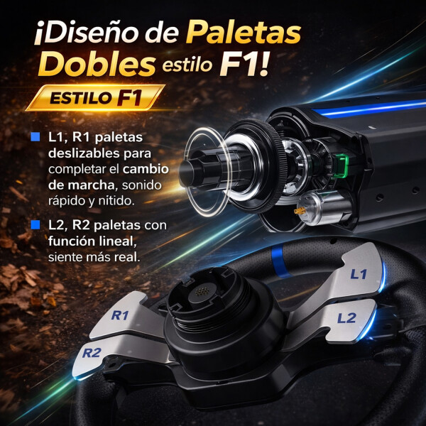 Volante Pxn V99 + Soporte Simulador Pxn A10 VOLANTE PXN V99 + SOPORTE PXN A10 SIMUL