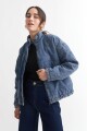 Campera con padding AZUL