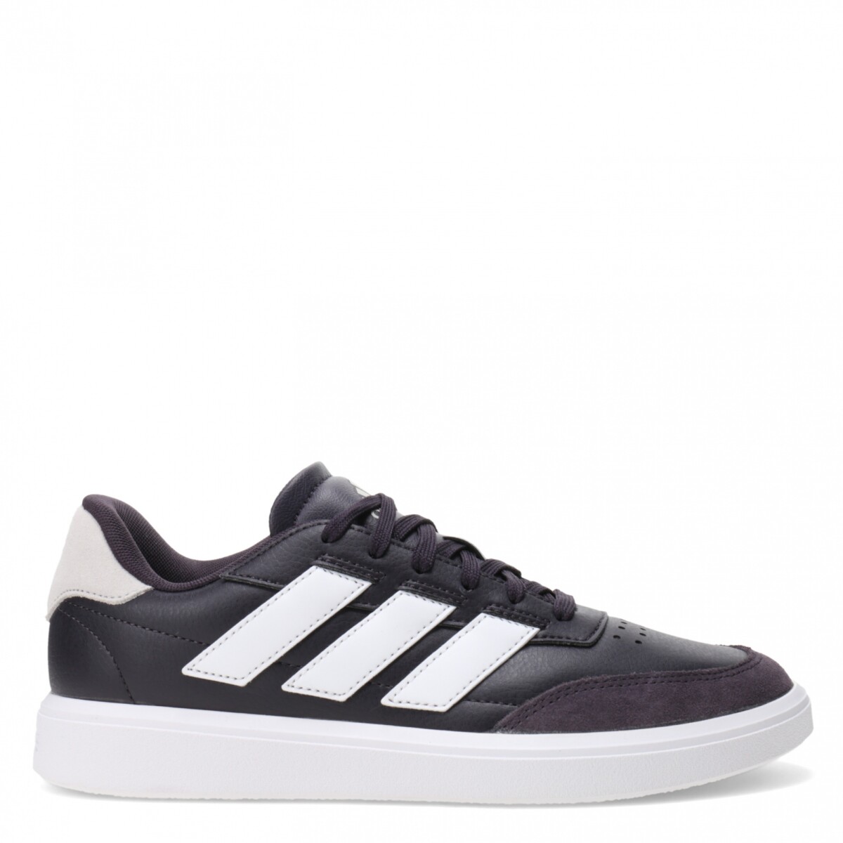 Court Block Adidas - Negro/Blanco/Gris 