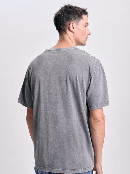 Remera oversize Street Negro