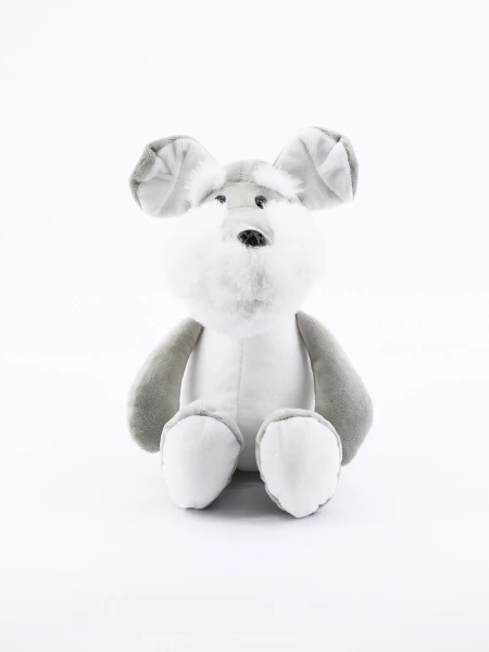 PERRITO BARBILLA GRIS