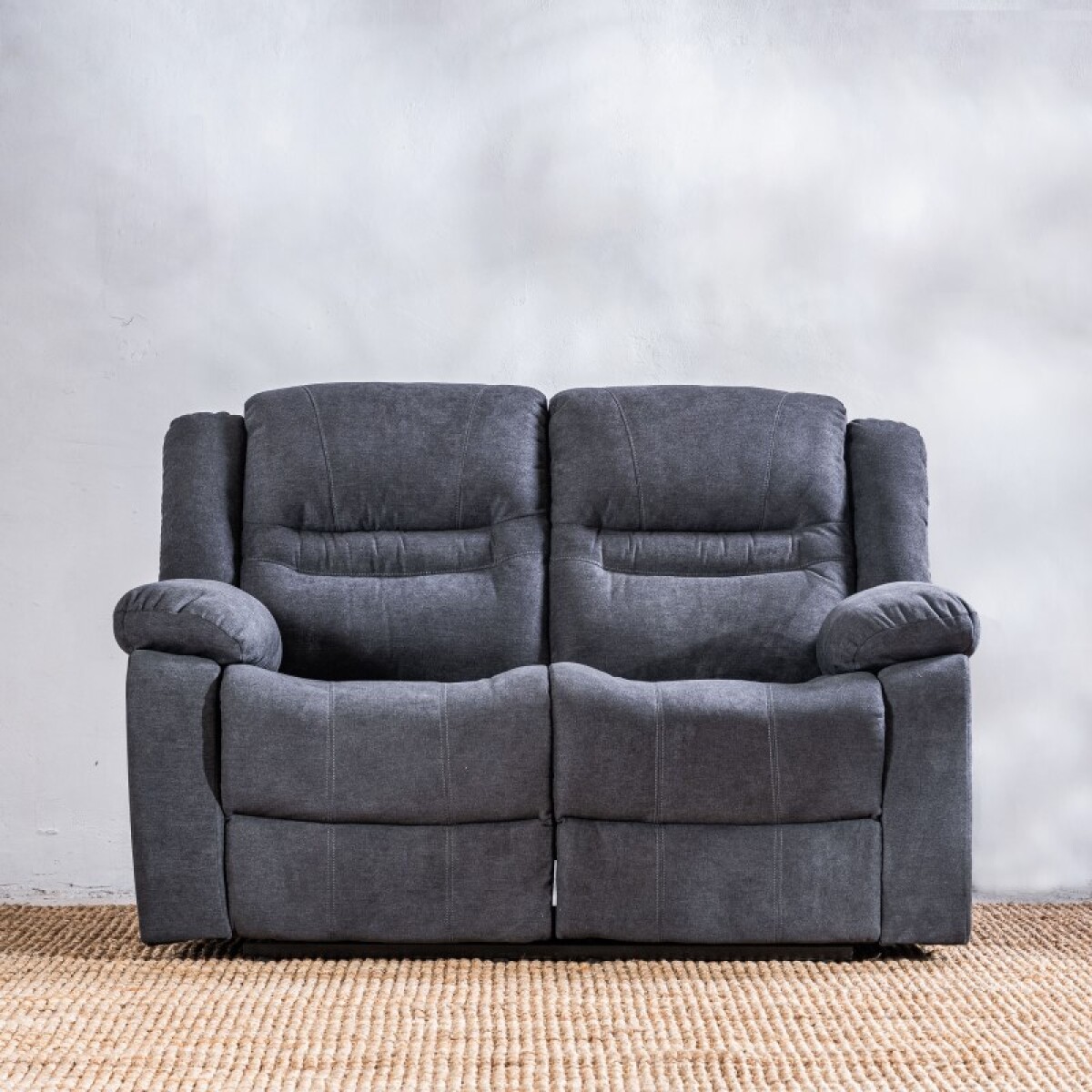 Sillón Reclinable Renno 2 Cuerpos Gris 