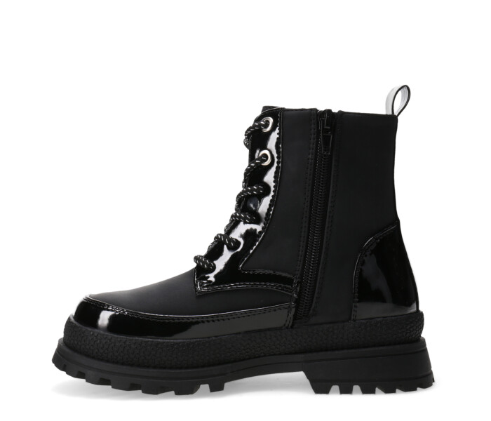 Bota SUNFLOWER acordonada con cierre Black