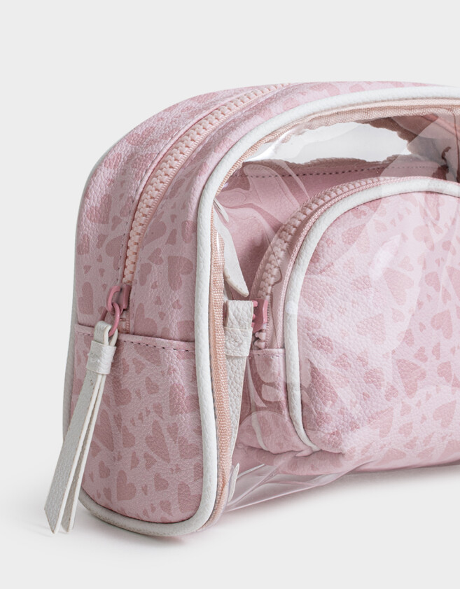 Porta Cosméticos Set De Portacosméticos - Rosa Viejo