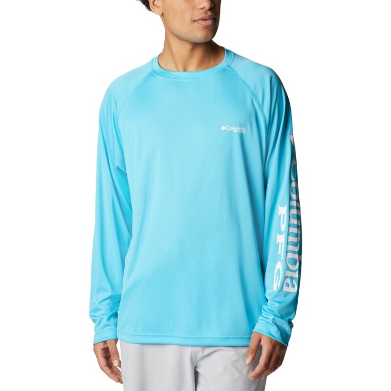 Remera Terminal Tackle LS Hombre WHITE LO