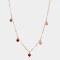 Collares Cortos Corazón Collar Corto Multi Dije Corazón - Dorado