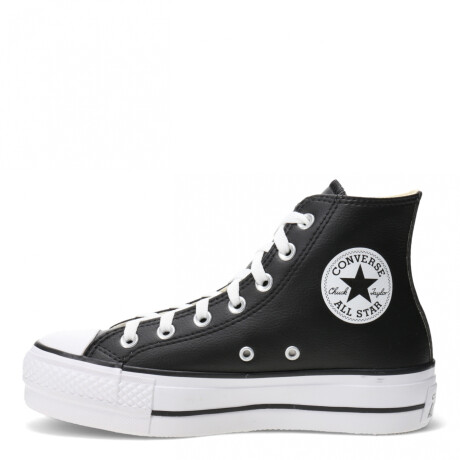 Championes Unisex Converse Plataforma Chuck Taylor Lift Negro - Blanco