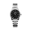 Reloj Skmei 9058SBK-S analógico en acero plateado con esfera negra (caja delicada 31 mm) Reloj Skmei 9058sbk-s Analógico En Acero Plateado Con Esfera Negra (caja Delicada 31 Mm)