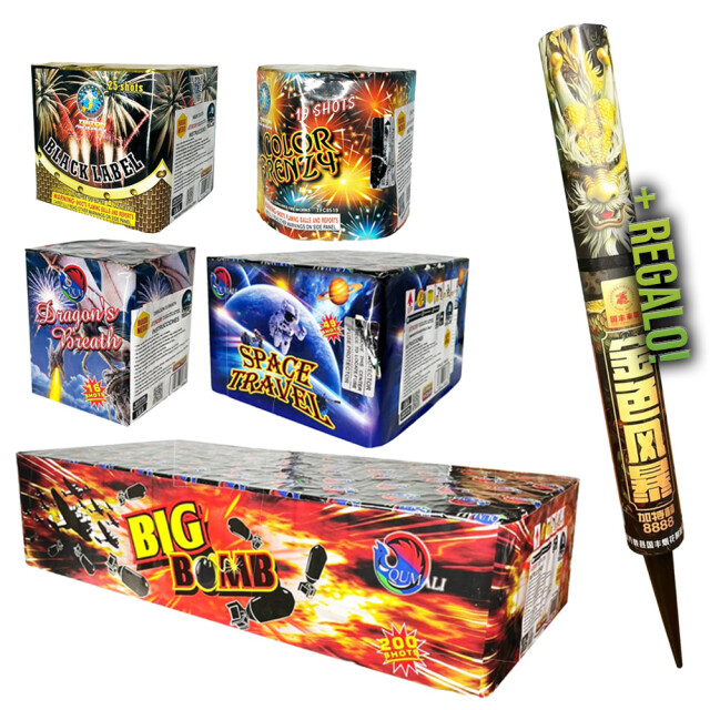 COMBO UFO 06 BIG BOMB + DRAG + FRENZY + BLACK + SPACE + REGALO M.GATLIN COMBO UFO 06 BIG BOMB + DRAG + FRENZY + BLACK + SPACE + REGALO M.GATLIN