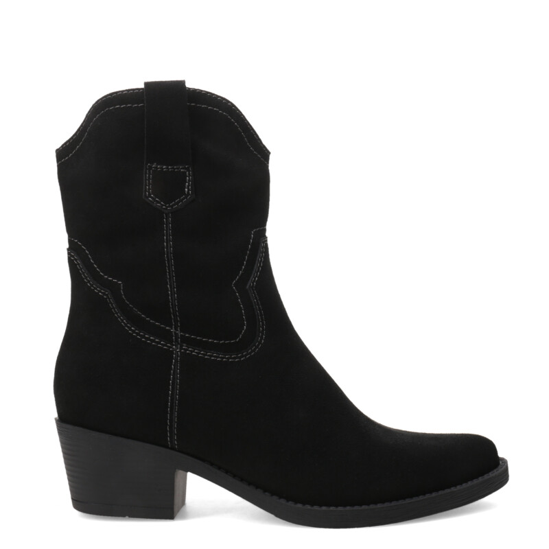 Botas de Mujer Miss Carol Aret Texana Negro