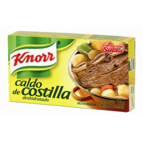 CALDO KNORR X 2 UN COSTILLA 1L CALDO KNORR X 2 UN COSTILLA 1L