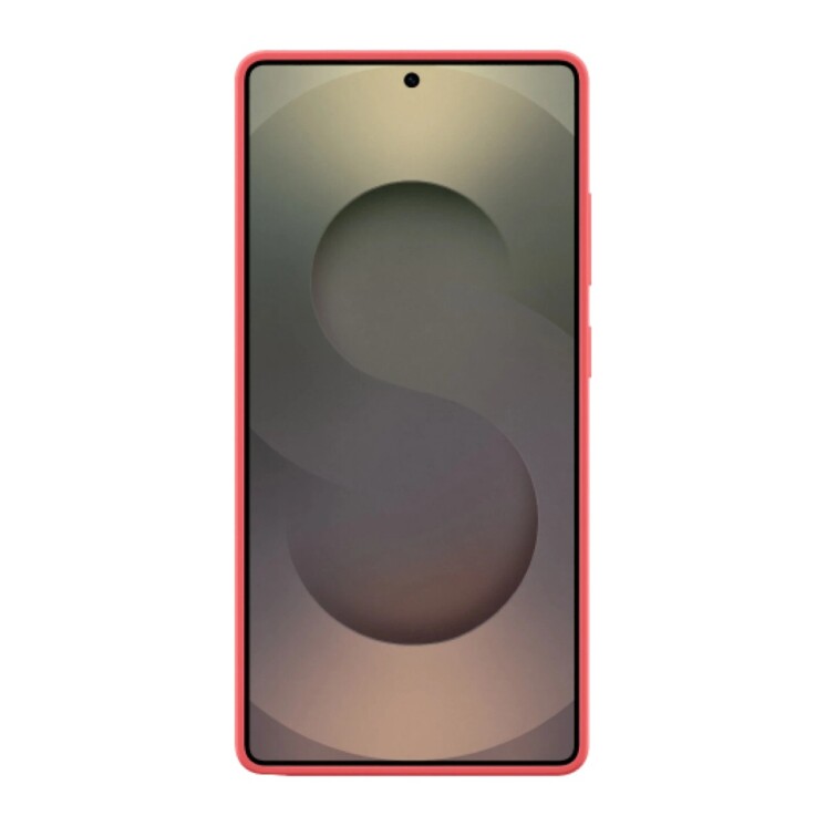 Funda Samsung Silicone Case para Galaxy S25 Ultra Red