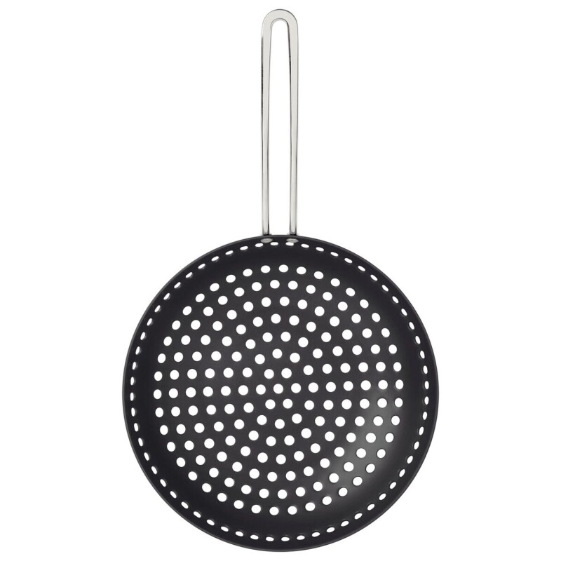 Wok para Parrilla Perforado Tramontina Churrasco con Mango 26cm Wok para Parrilla Perforado Tramontina Churrasco con Mango 26cm