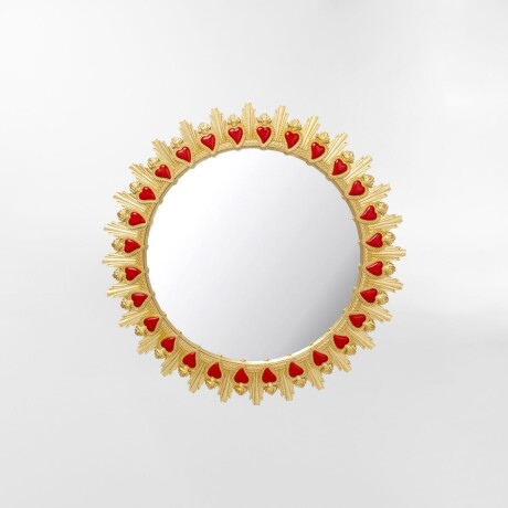 ESPEJO FLAMING HEART Bronce - -