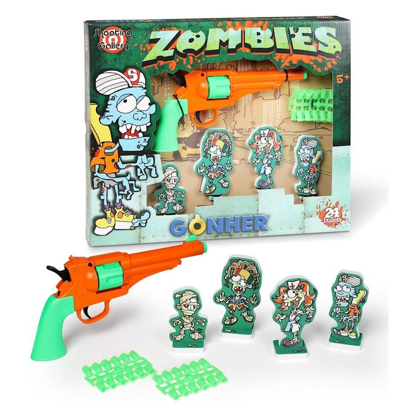 Juego De Tiro al Zombie Shooting Gallery Gonher Juego De Tiro al Zombie Shooting Gallery Gonher