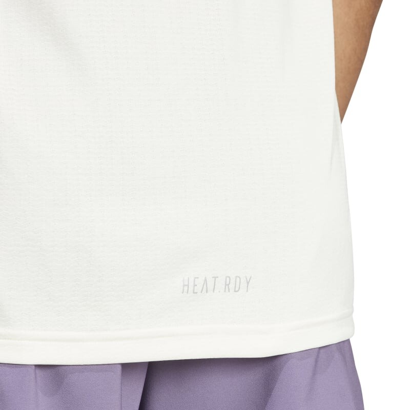 Remera Adidas HEAT.RDY HIIT Beige