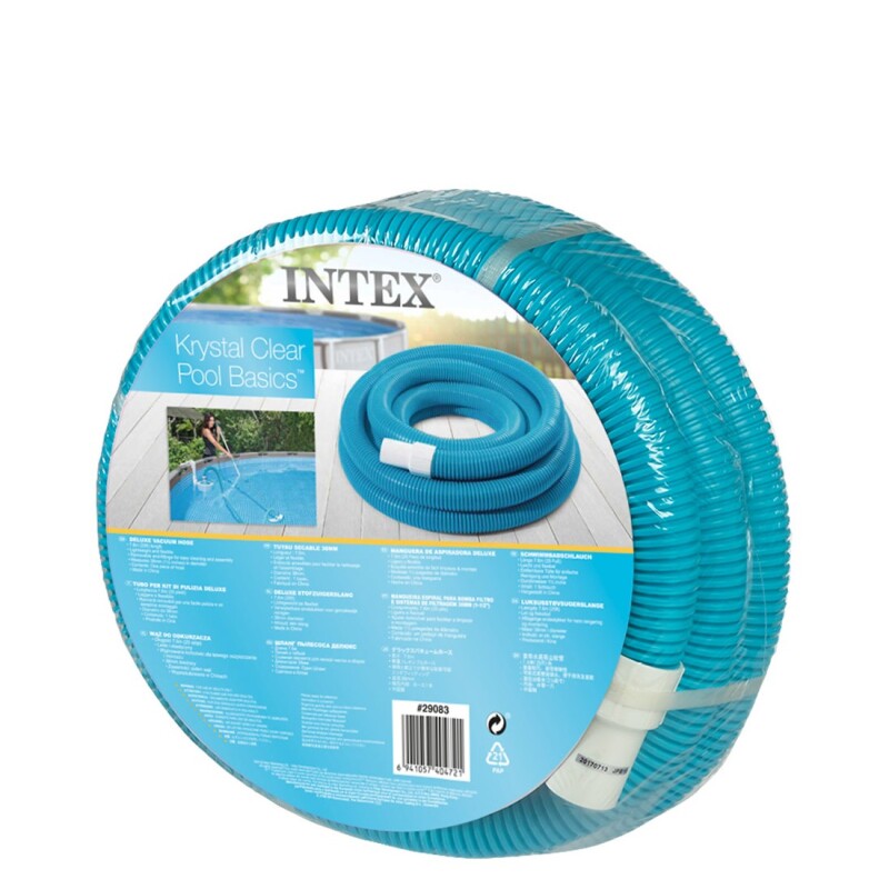 INTEX MANGUERA ASPIRADORA PARA KIT DE LIMPIEZA DELUXE 7.6 METROS X 38MM Intex Manguera Aspiradora Para Kit De Limpieza Deluxe 7.6 Metros X 38mm