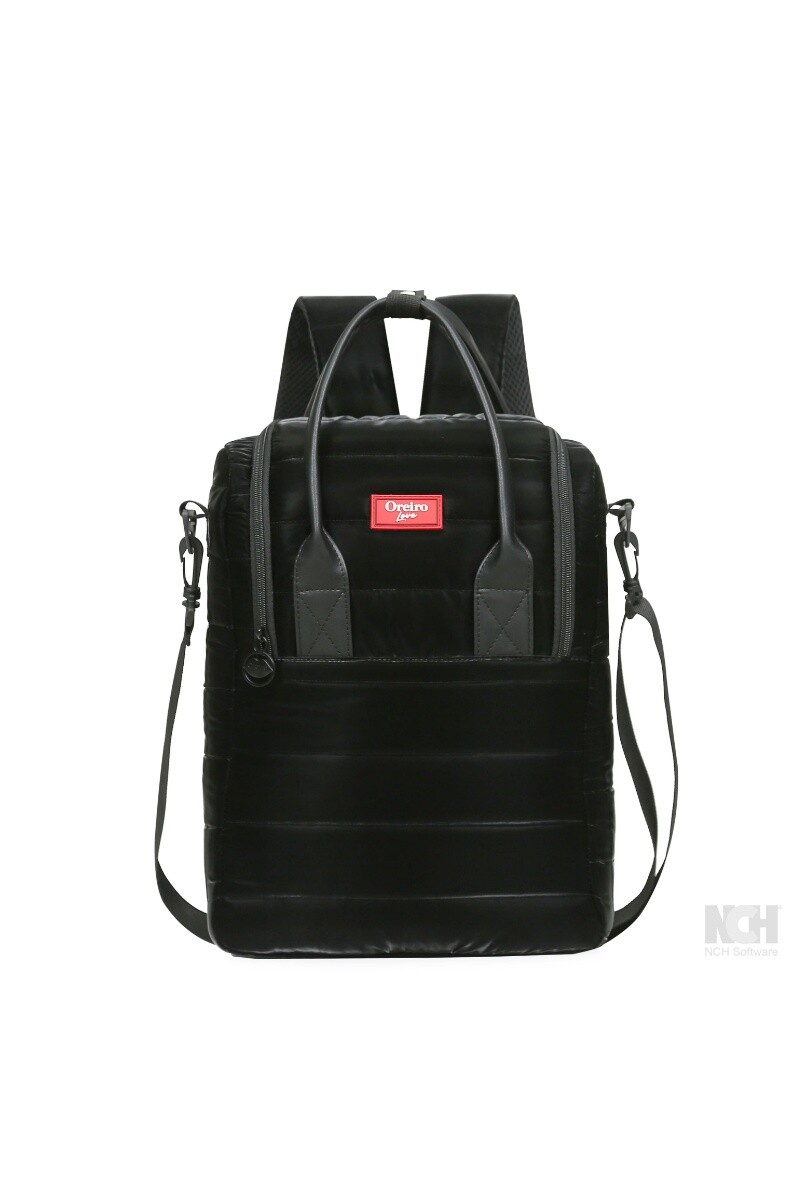 Mochila matera Las Oreiro - Negro