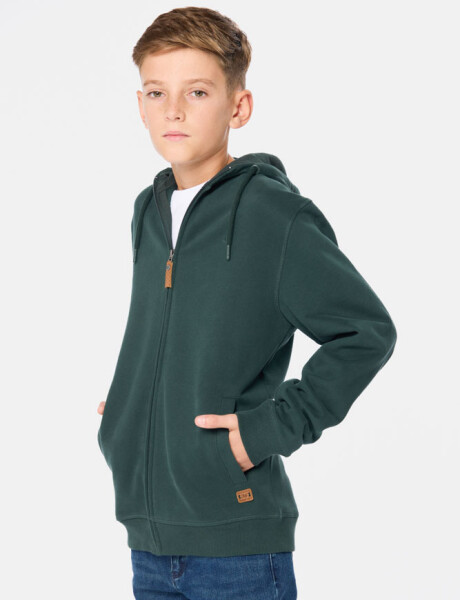 CAMPERA DE ALGODÓN Verde