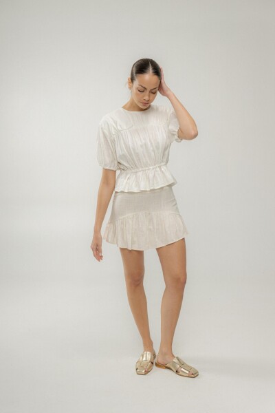 BLUSA OCTOPUS Manteca