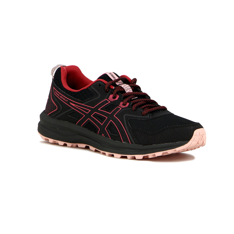 Asics Trail Scout - Black/dried Rose Negro-rosado