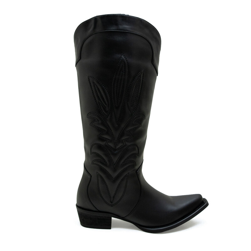 Botas Country caña alta de Mujer - JY3537-3289 Negro