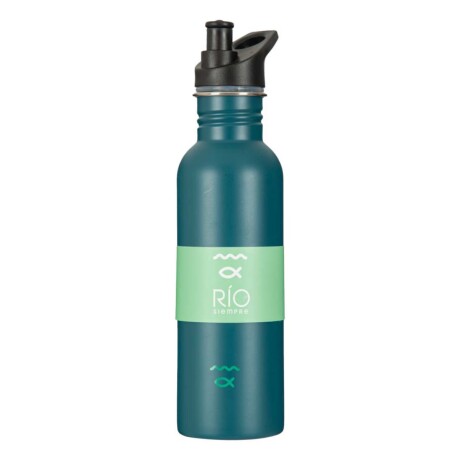 Botella Río con Pico Acero Inoxidable 700ML VERDE