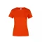 Camiseta a la base dama Naranja