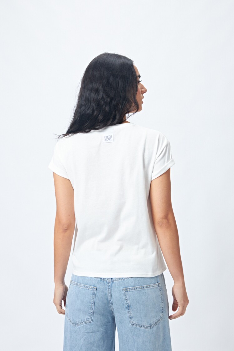 REMERA DRAMA Blanco