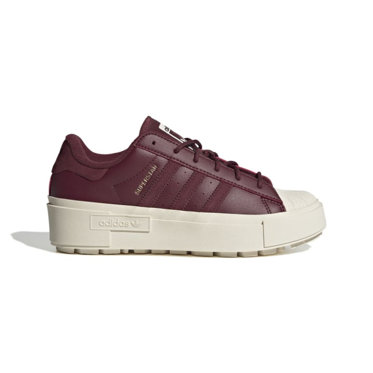 Championes Adidas Superstar Bonega de Mujer - HQ6045 - Bordo 