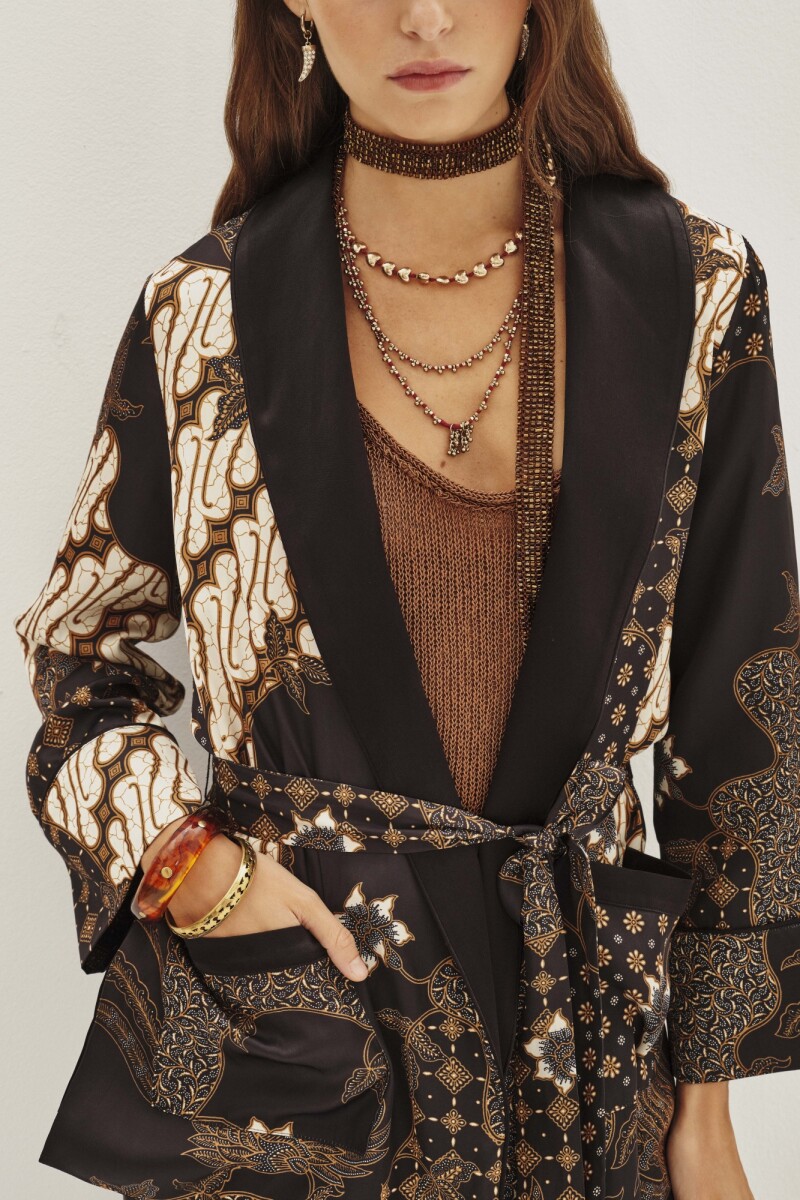 Saco Kaori Indonesia Negro