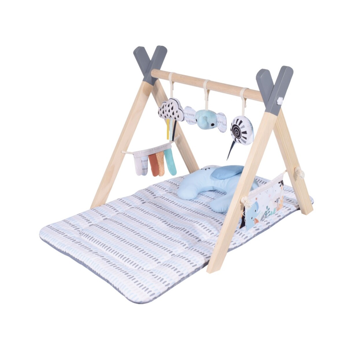 Gimnasio Infantil Nórdico Rectangular Interactivo 