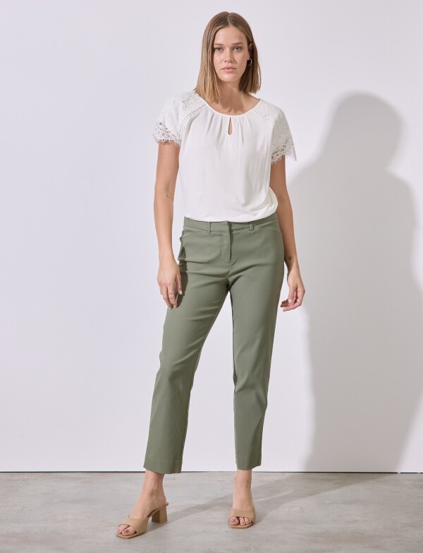 Pantalon Office VERDE