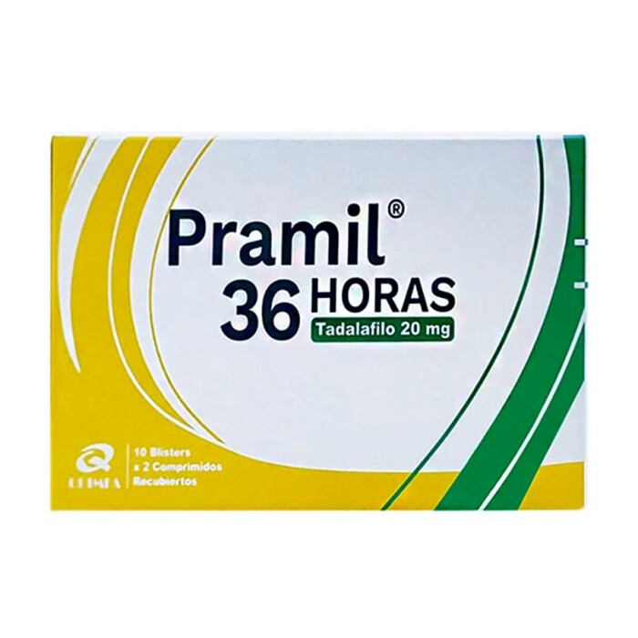 PRAMIL 36 HS 20 MG CJ X 1 COMP REC única