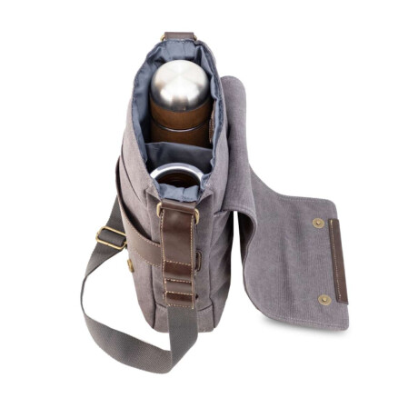 Matera con Tapa Guinea - Canvas Humo