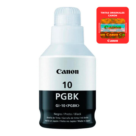 Canon - Botella de Tinta GI-10 Pgbk - 170ML. Negro. 001