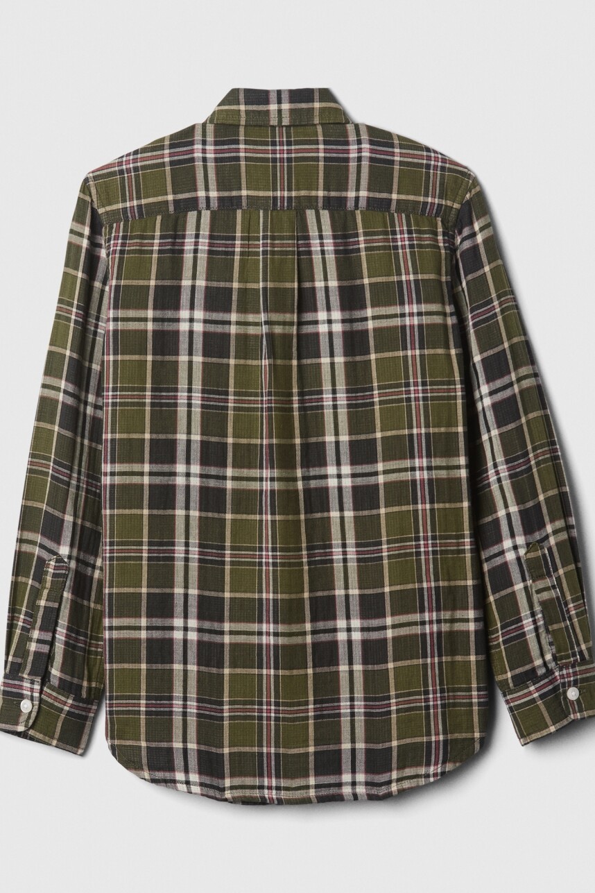 Camisa Manga Larga Niño Deep Depths Grn 190413