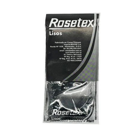 Preservativo ROSETEX. Exhibidor(12 bolsitas 12PCS) LISO NEGRO+ COLORES Preservativo ROSETEX. Exhibidor(12 bolsitas 12PCS) LISO NEGRO+ COLORES