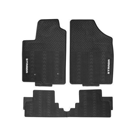 Alfombra Fiat Strada 2021 Black Alfombra Fiat Strada 2021 Black