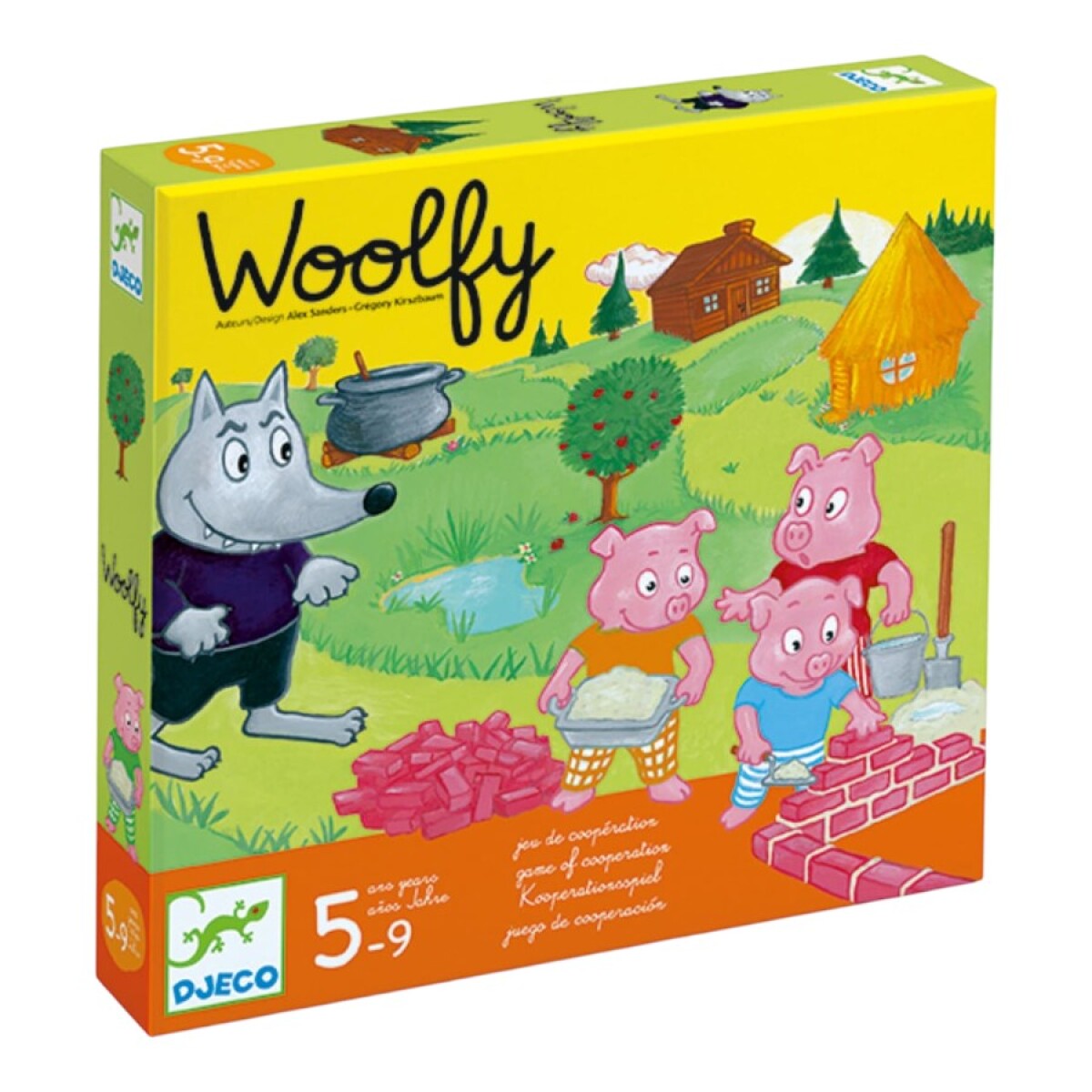 Woolfy Juego Educativo Djeco 