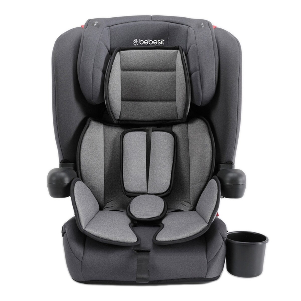 Silla Booster Bebesit Smart Plegable 8752 - GRIS 
